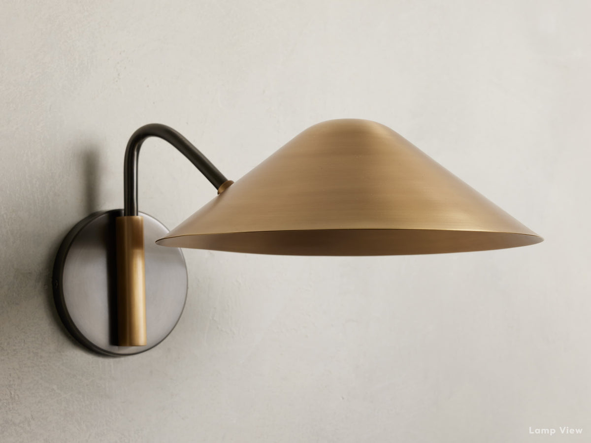 Simms Midcentury Glow Wall Sconce