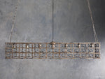 La Cage Mesh Crystal Rectangular Chandelier