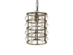 La Cage Mesh Crystal Pendant Light