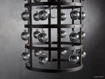 La Cage Mesh Crystal Pendant Light