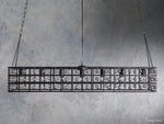 La Cage Mesh Crystal Rectangular Chandelier