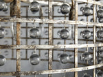 La Cage Mesh Crystal Round Chandelier