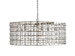 La Cage Mesh Crystal Round Chandelier