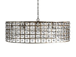 La Cage Mesh Crystal Round Chandelier