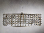 La Cage Mesh Crystal Round Chandelier