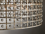 La Cage Mesh Crystal Round Chandelier