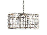 La Cage Mesh Crystal Round Chandelier