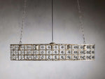 La Cage Mesh Crystal Oval Chandelier