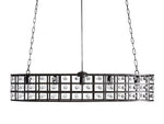 La Cage Mesh Crystal Oval Chandelier
