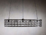 La Cage Mesh Crystal Oval Chandelier