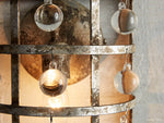La Cage Mesh Crystal Wall Sconce