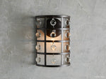 La Cage Mesh Crystal Wall Sconce