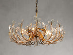 Adela Petal Glow Round Chandelier