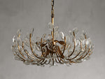 Adela Petal Glow Round Chandelier
