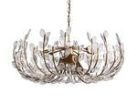 Adela Petal Glow Round Chandelier