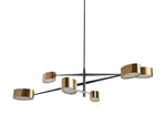 Etoile Starburst Spoke Round Chandelier