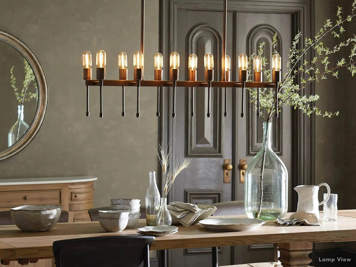 Dyer Staccato Grace Linear Chandelier