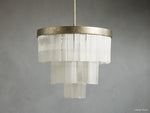 Cameron Historic Selenite Round Chandelier