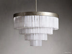 Cameron Historic Selenite Round Chandelier
