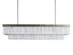 Cameron Historic Selenite Rectangular Chandelier