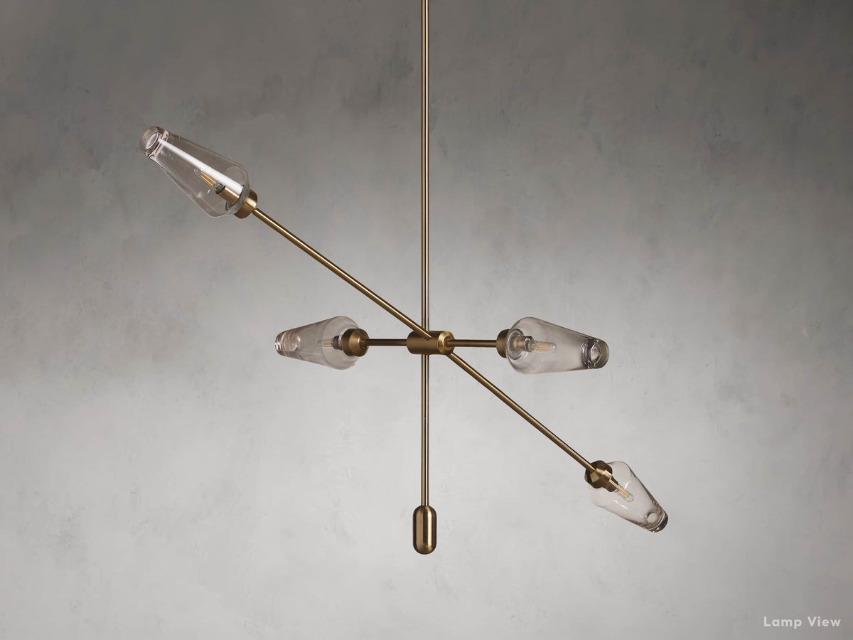 Arrow Round Chandelier