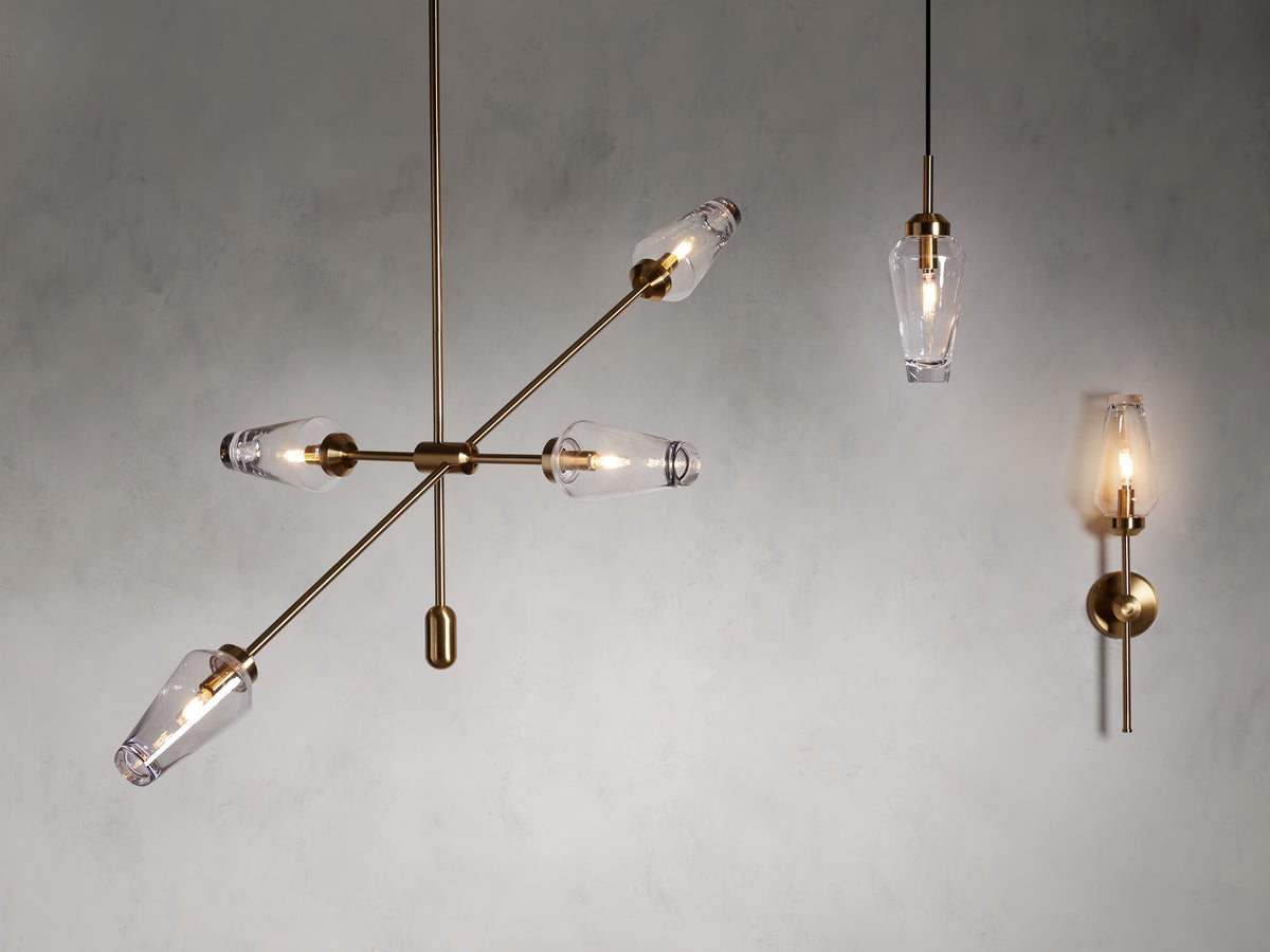 Arrow Round Chandelier
