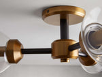 Arrow Sleek Glass Flush Mount