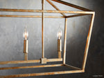 Garnet Rectangular Chandelier