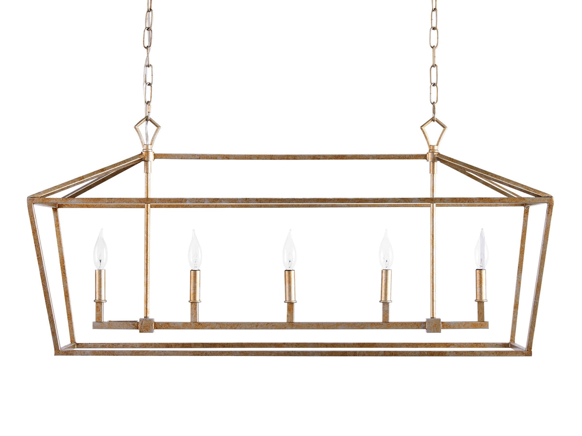Garnet Rectangular Chandelier