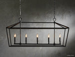 Garnet Rectangular Chandelier