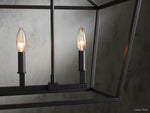 Garnet Rectangular Chandelier