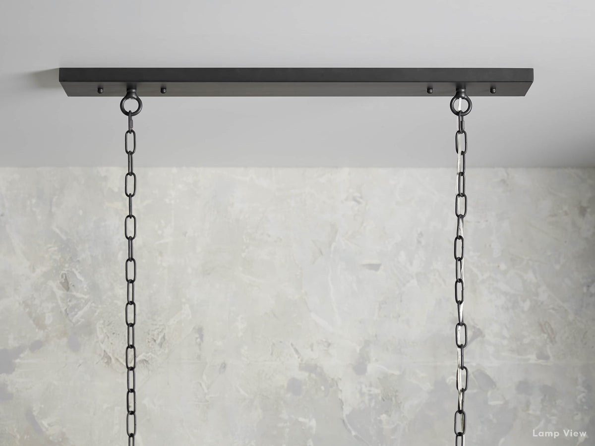 Garnet Rectangular Chandelier