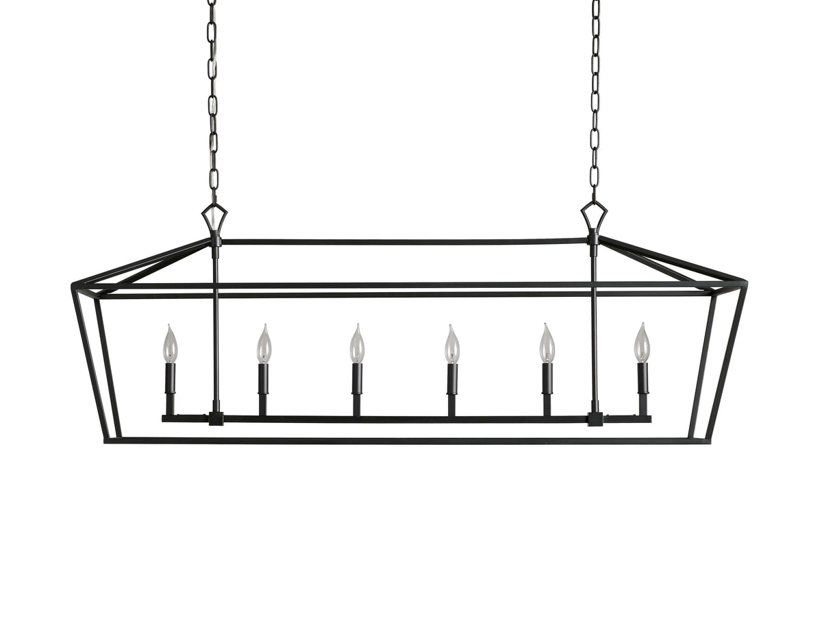 Garnet Rectangular Chandelier