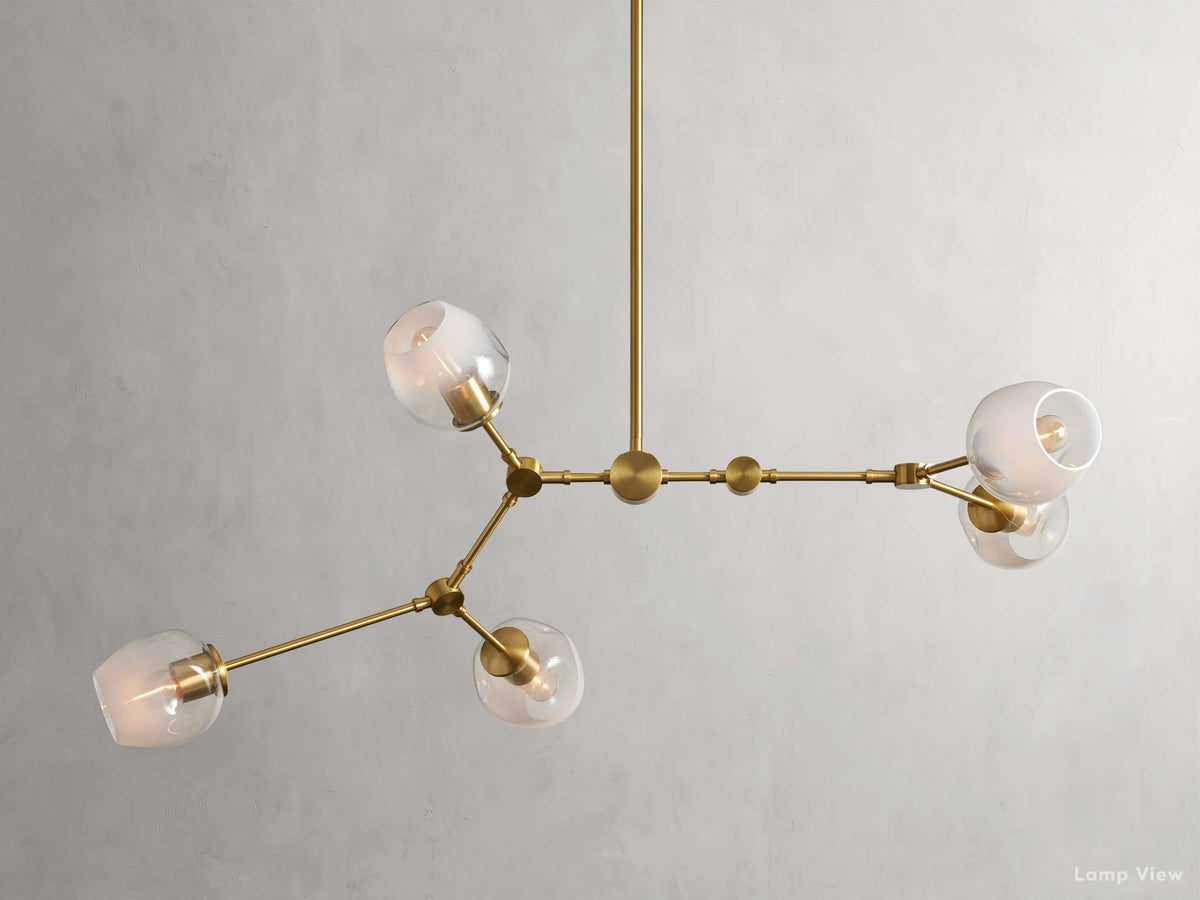 Noella Glass Chandelier