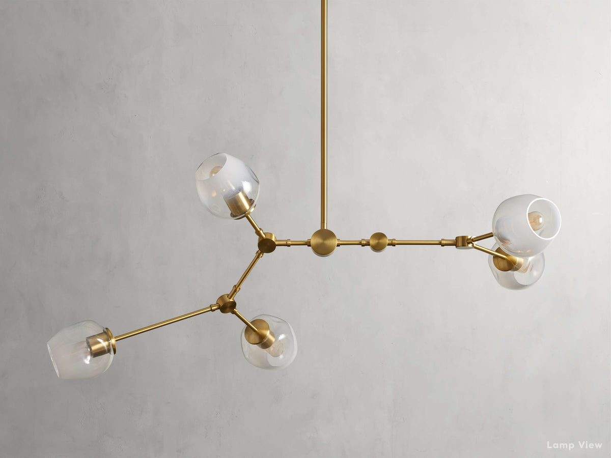 Noella Glass Chandelier