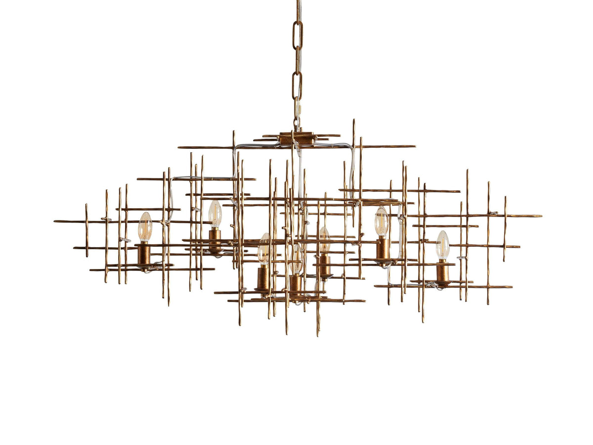 Fritz Vintage Linear Chandelier