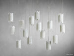 Gianna Ambient Selenite Rectangular Chandelier