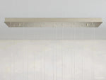 Gianna Selenite Vertical Rectangular Chandelier