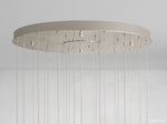 Gianna Ambient Selenite Round Chandelier