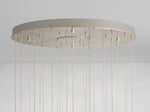 Gianna Selenite Vertical Round Chandelier
