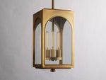 Palladian Facade Glass Outdoor Pendant Light