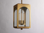 Palladian Facade Glass Outdoor Pendant Light