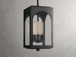Palladian Facade Glass Outdoor Pendant Light