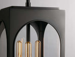 Palladian Facade Glass Outdoor Pendant Light