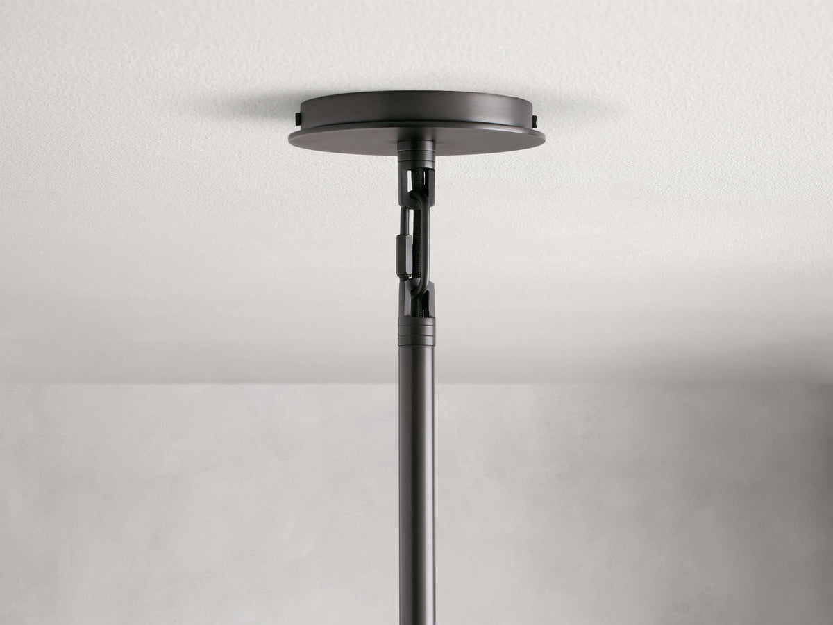 Palladian Facade Glass Outdoor Pendant Light