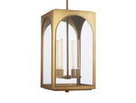 Palladian Facade Glass Outdoor Chandelier