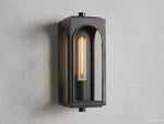 Palladian Facade Glass Outdoor Wall Sconce