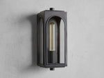 Palladian Facade Glass Outdoor Wall Sconce