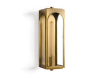 Palladian Facade Glass Outdoor Wall Sconce