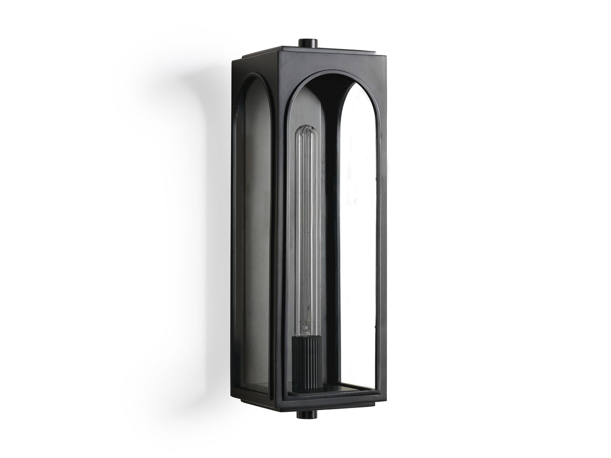 Palladian Facade Glass Outdoor Wall Sconce